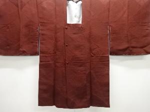 未使用品　抽象模様織り出し道行コート